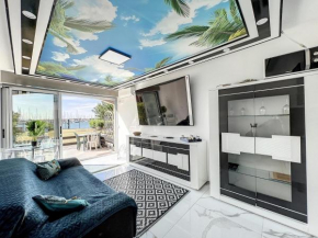 Studio Prestige avec terrase, île des pêcheurs, Vue port